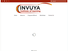 Tablet Screenshot of invuya.co.za